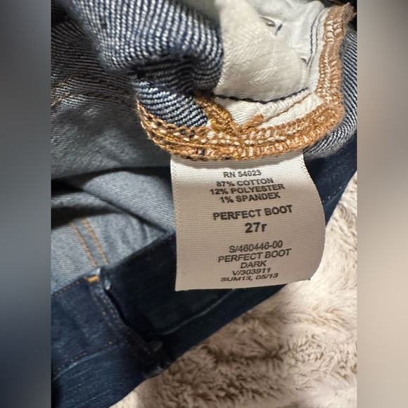 GAP Dark Blue 1969 Perfect Boot 27R Women's Jeans - Picture 11 of 15